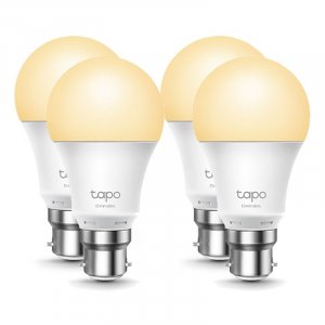 TP-Link L510B Tapo Smart Wi-Fi LED Bulb w/ Dimmable Light - 4 Pack